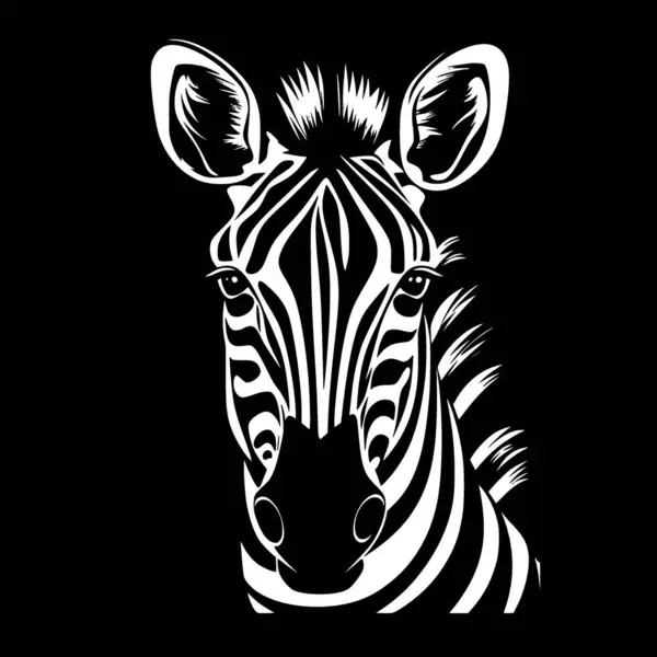Bebê Zebra Logotipo Vetorial Alta Qualidade Ilustração Vetorial Ideal Para — Vetor de Stock