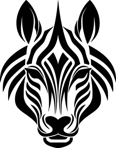 Eläin Minimalistinen Litteä Logo Vektorikuvaus — vektorikuva
