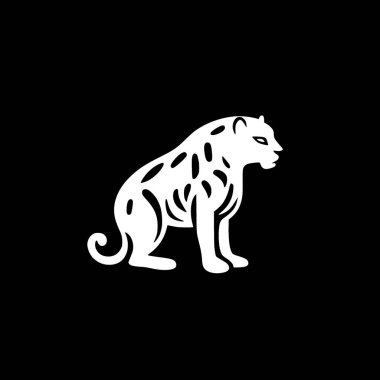 Leopar - yüksek kaliteli vektör logosu - t-shirt grafiği için ideal vektör çizimi