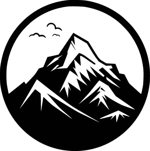 Góry Wysokiej Jakości Logo Wektora Ilustracja Wektorowa Idealna Grafiki Shirt — Wektor stockowy