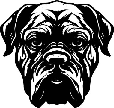 Cane corso - yüksek kaliteli vektör logosu - t-shirt grafiği için ideal vektör çizimi