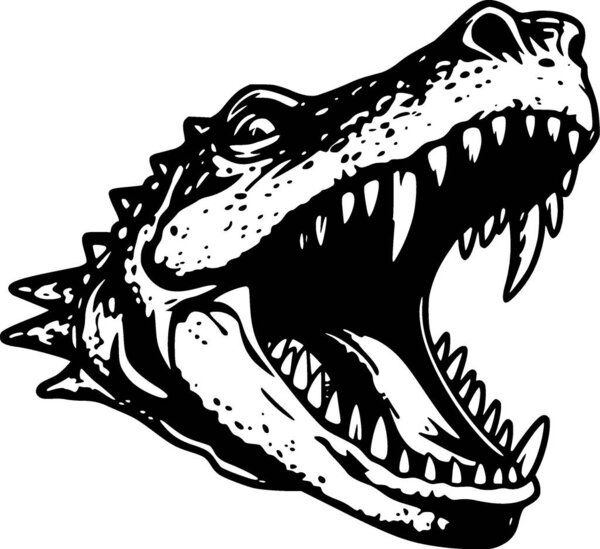 Crocodile - high quality vector logo - vector illustration ideal for t-shirt graphic