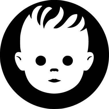 Bebek - yüksek kaliteli vektör logosu - t-shirt grafiği için ideal vektör çizimi