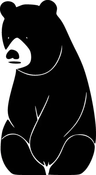 Mama Niedźwiedź Wysokiej Jakości Logo Wektora Ilustracja Wektor Idealny Grafiki — Wektor stockowy