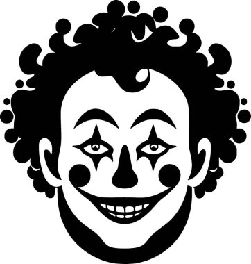 Clown - high quality vector logo - vector illustration ideal for t-shirt graphic clipart