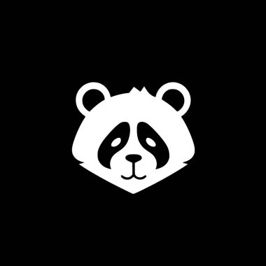 Panda - yüksek kaliteli vektör logosu - t-shirt grafiği için ideal vektör çizimi