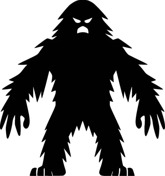 Bigfoot Kiváló Minőségű Vektor Logó Vektor Illusztráció Ideális Póló Grafikus — Stock Vector