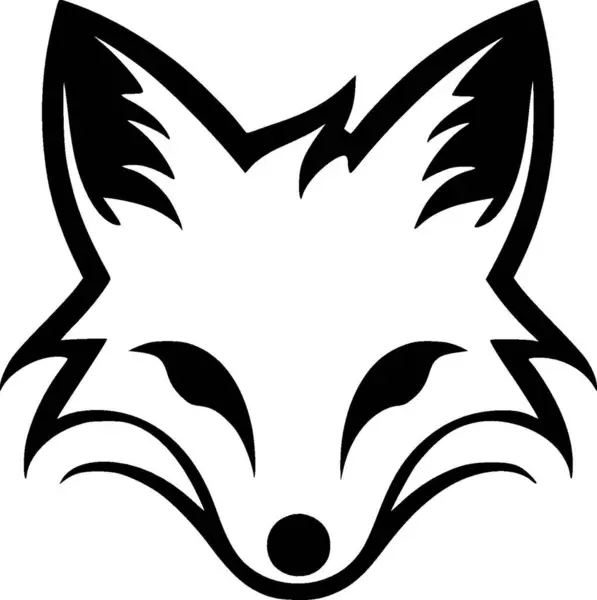 Fox Logo Vectoriel Haute Qualité Illustration Vectorielle Idéale Pour Shirt — Image vectorielle