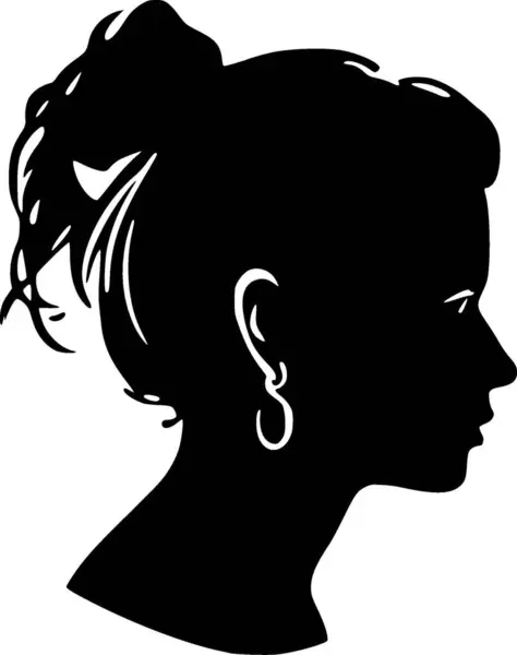 Reine Logo Vectoriel Haute Qualité Illustration Vectorielle Idéale Pour Shirt — Image vectorielle