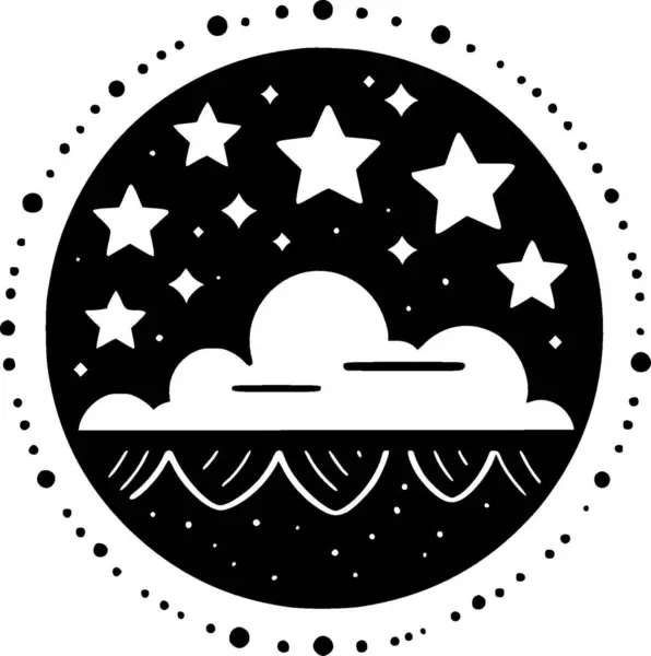 Stars Logo Vectoriel Haute Qualité Illustration Vectorielle Idéale Pour Shirt — Image vectorielle