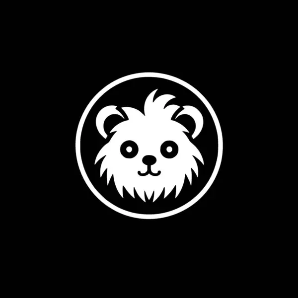 Lion Baby Високоякісний Векторний Логотип Векторні Ілюстрації Ідеально Підходять Футболки — стоковий вектор