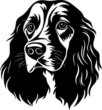 Köpek - yüksek kaliteli vektör logosu - t-shirt grafiği için ideal vektör çizimi