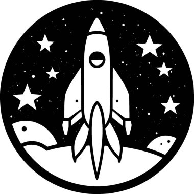 Rocket - high quality vector logo - vector illustration ideal for t-shirt graphic clipart