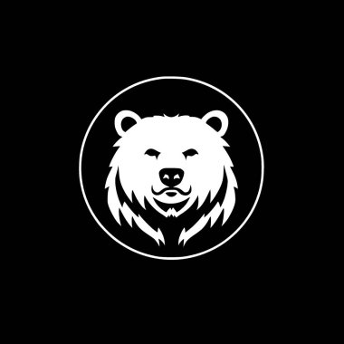 Bear - yüksek kaliteli vektör logosu - t-shirt grafiği için ideal vektör çizimi