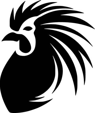 Rooster - high quality vector logo - vector illustration ideal for t-shirt graphic clipart