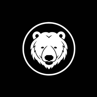 Bear - yüksek kaliteli vektör logosu - t-shirt grafiği için ideal vektör çizimi