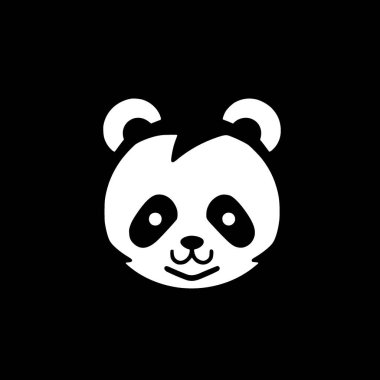 Panda - yüksek kaliteli vektör logosu - t-shirt grafiği için ideal vektör çizimi