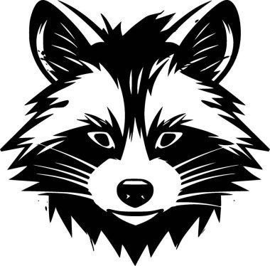 Raccoon - high quality vector logo - vector illustration ideal for t-shirt graphic clipart