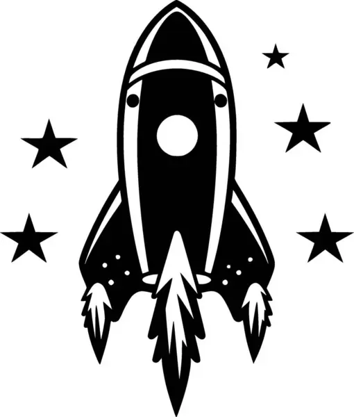 stock vector Rocket - high quality vector logo - vector illustration ideal for t-shirt graphic