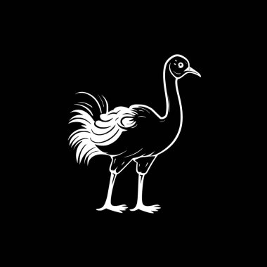 Dodo - yüksek kaliteli vektör logosu - t-shirt grafiği için ideal vektör çizimi