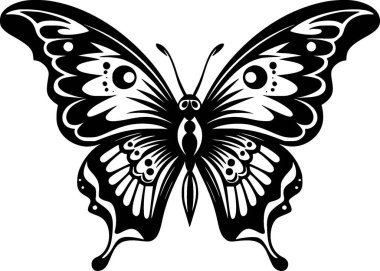 Butterfly - high quality vector logo - vector illustration ideal for t-shirt graphic clipart