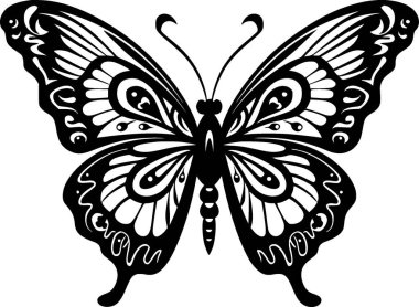 Butterfly - high quality vector logo - vector illustration ideal for t-shirt graphic clipart