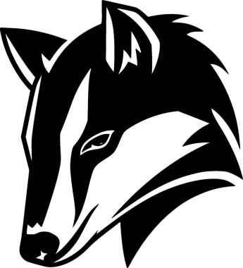 Badger - high quality vector logo - vector illustration ideal for t-shirt graphic clipart