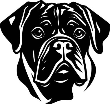 Pug - yüksek kaliteli vektör logosu - t-shirt grafiği için ideal vektör illüstrasyonu