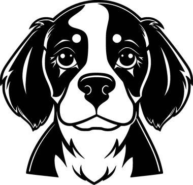 Puppy - high quality vector logo - vector illustration ideal for t-shirt graphic clipart