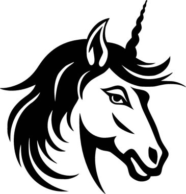 Unicorn - high quality vector logo - vector illustration ideal for t-shirt graphic clipart