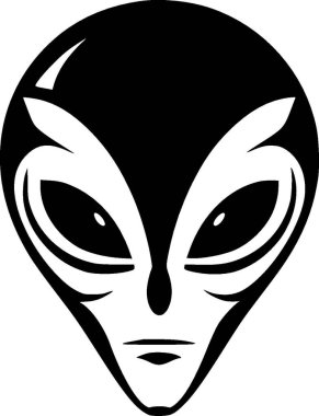 Alien - high quality vector logo - vector illustration ideal for t-shirt graphic clipart