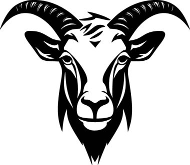 Goat - high quality vector logo - vector illustration ideal for t-shirt graphic clipart