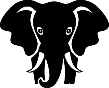 Elephant - high quality vector logo - vector illustration ideal for t-shirt graphic clipart