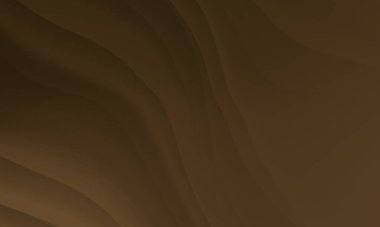 Dalga çizgileri grafik tasarım arkaplanı olan soyut kahverengi renk grafikleri. Kozmetik doğa kavramı için kullan.