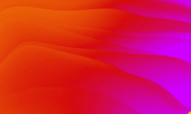 Soyut pembe turuncu renkler eğimli neon ışıklar dalga çizgileri grafik desen arka planı.