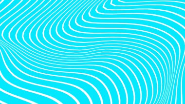 Soyut mavi beyaz çizgiler dalga deseni arkaplanı. Moda kozmetik yaz tatili iş konseptini grafik tasarımı için kullan.