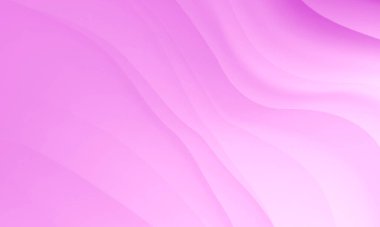 Soyut pembe beyaz renk gradyanı dalga çizgileri desenli arka plan. Modern tasarım kozmetik moda ve sevgililer günü konsepti için kullan.