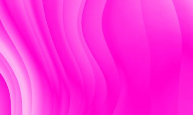 Soyut pembe beyaz renk gradyanı dalga çizgileri desenli arka plan. Modern tasarım kozmetik moda ve sevgililer günü konsepti için kullan.