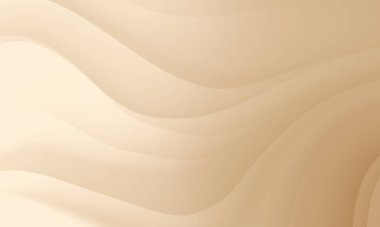 Dalga çizgileri grafik tasarım arka planına sahip soyut kahverengi renk gradyanı. Kozmetik sağlıklı yaşam tarzı kavramı için kullan.