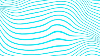 Soyut mavi beyaz çizgiler dalga deseni arkaplanı. Moda kozmetik yaz tatili iş konseptini grafik tasarımı için kullan.