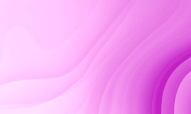 Soyut pembe beyaz renk gradyanı dalga çizgileri desenli arka plan. Modern tasarım kozmetik moda ve sevgililer günü konsepti için kullan.