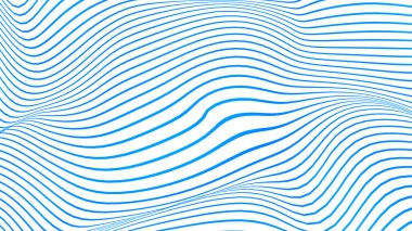 Soyut mavi beyaz çizgiler dalga deseni arkaplanı. Moda kozmetik yaz tatili iş konseptini grafik tasarımı için kullan.