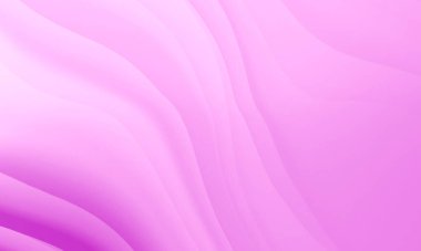 Soyut pembe beyaz renk gradyanı dalga çizgileri desenli arka plan. Modern tasarım kozmetik moda ve sevgililer günü konsepti için kullan.