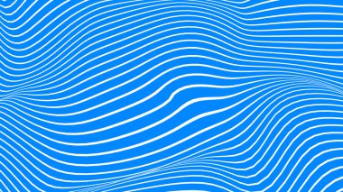 Soyut mavi beyaz çizgiler dalga deseni arkaplanı. Moda kozmetik yaz tatili iş konseptini grafik tasarımı için kullan.