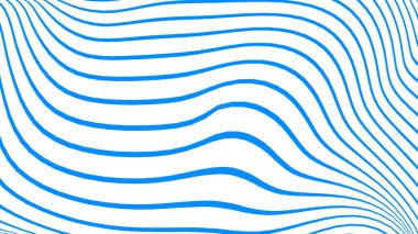 Soyut mavi beyaz çizgiler dalga deseni arkaplanı. Moda kozmetik yaz tatili iş konseptini grafik tasarımı için kullan.