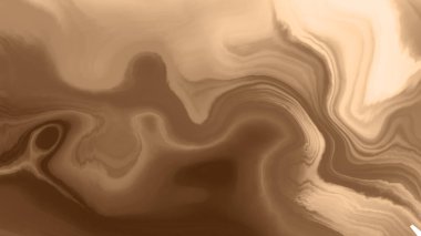 Süt dokusuyla karıştırılmış kahverengi çikolata, yiyecek ve içecek yakın plan..