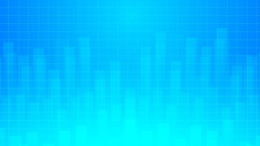 Abstract graph chart of stock market trade background. Growth up business financial investment or economic concept.