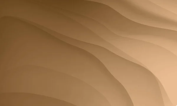 波線グラフィックデザインテクスチャの背景を持つ要旨茶色の色グラデーション 化粧品の健康的な自然ライフスタイルのコンセプト — ストック写真