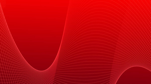 Абстрактные красные цвета с волновыми линиями текстуры фона. Использование для современного дизайна