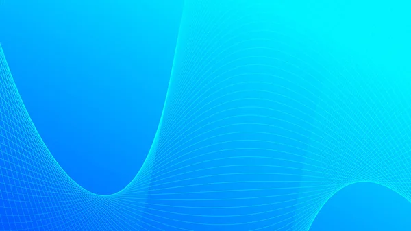 Gradiente Cores Azul Abstrato Com Linhas Onda Design Gráfico Textura — Fotografia de Stock
